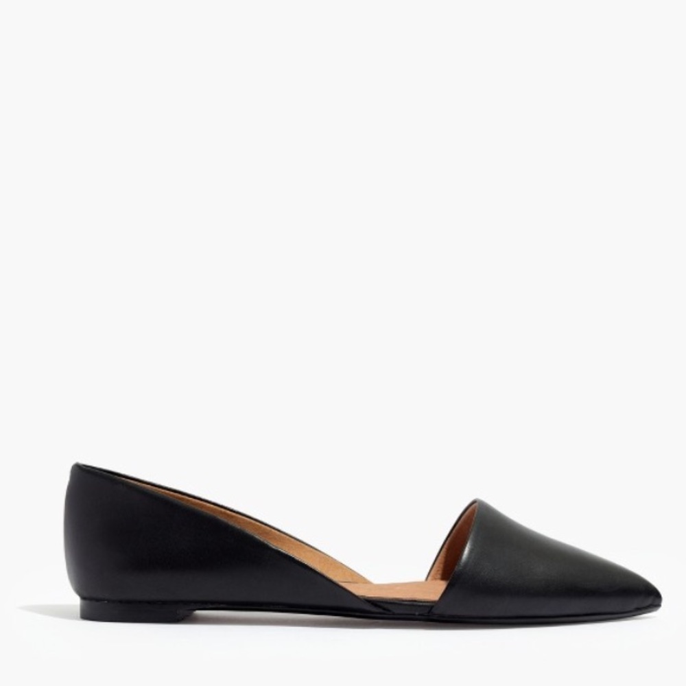 Madewell Lydia Flat in Leather